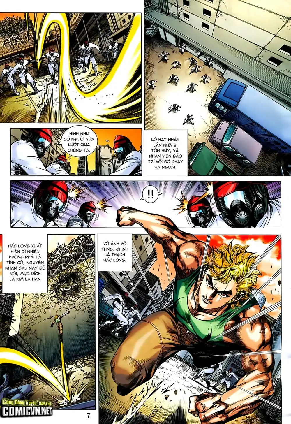 Truyện Tranh Tân Tác Long Hổ Môn trang 4