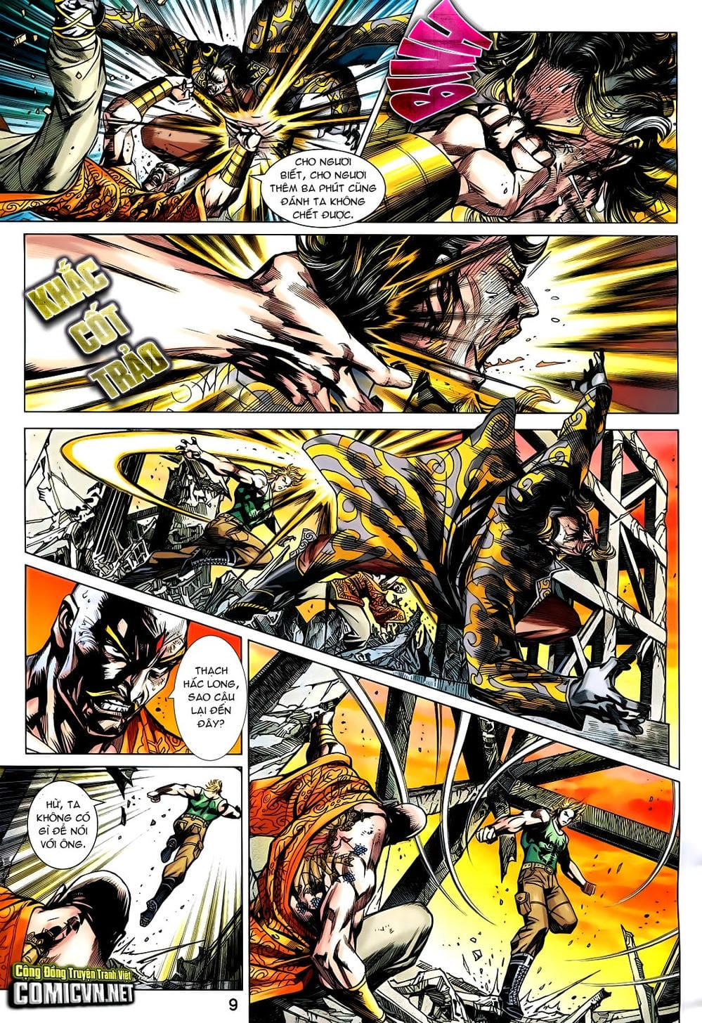 Truyện Tranh Tân Tác Long Hổ Môn trang 4
