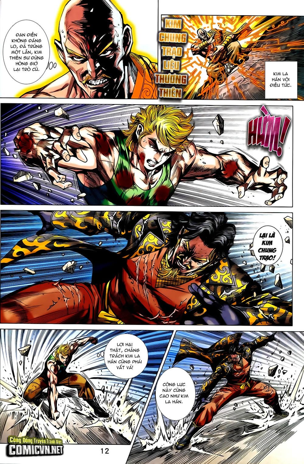 Truyện Tranh Tân Tác Long Hổ Môn trang 4