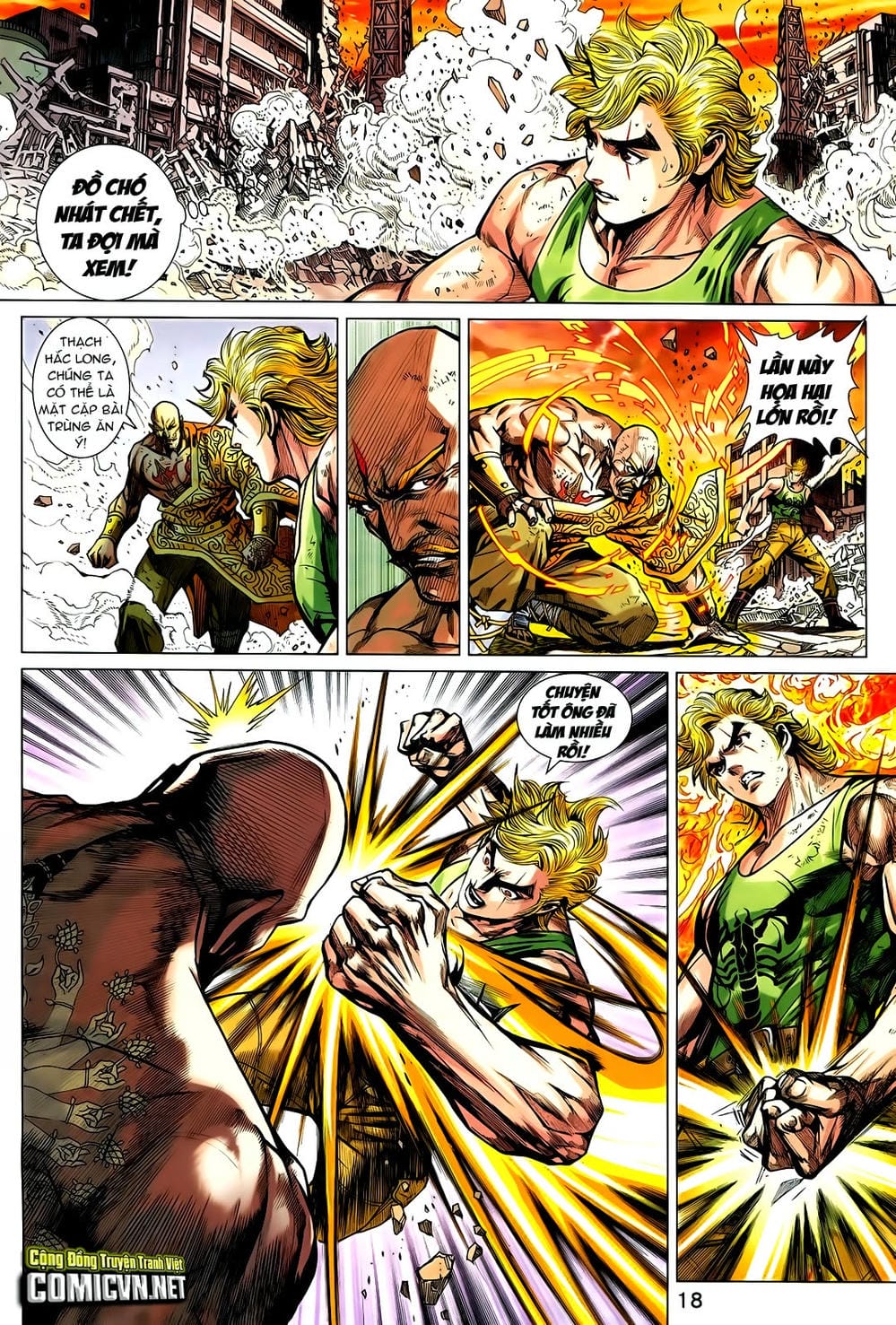 Truyện Tranh Tân Tác Long Hổ Môn trang 4