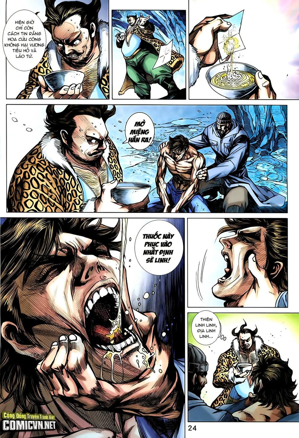 Truyện Tranh Tân Tác Long Hổ Môn trang 4