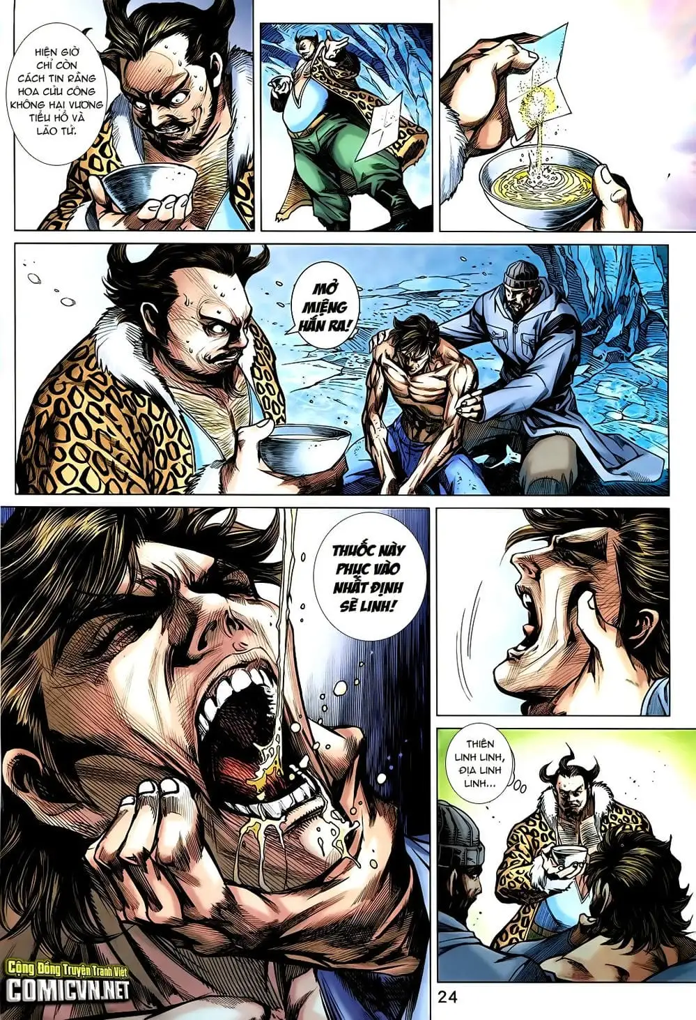 Truyện Tranh Tân Tác Long Hổ Môn trang 4