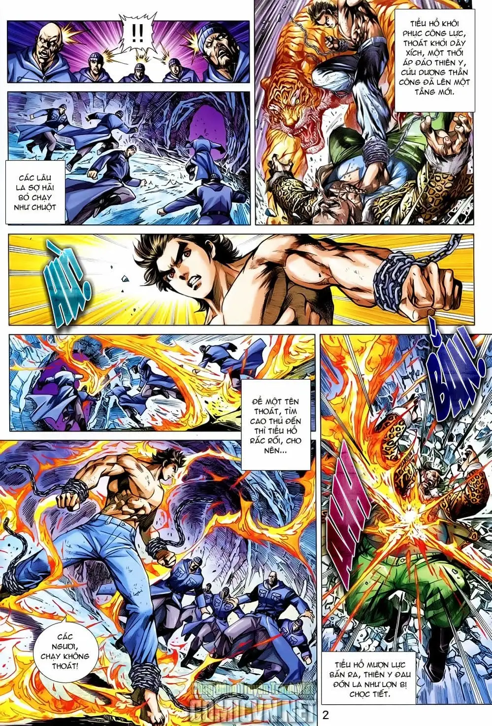 Truyện Tranh Tân Tác Long Hổ Môn trang 4