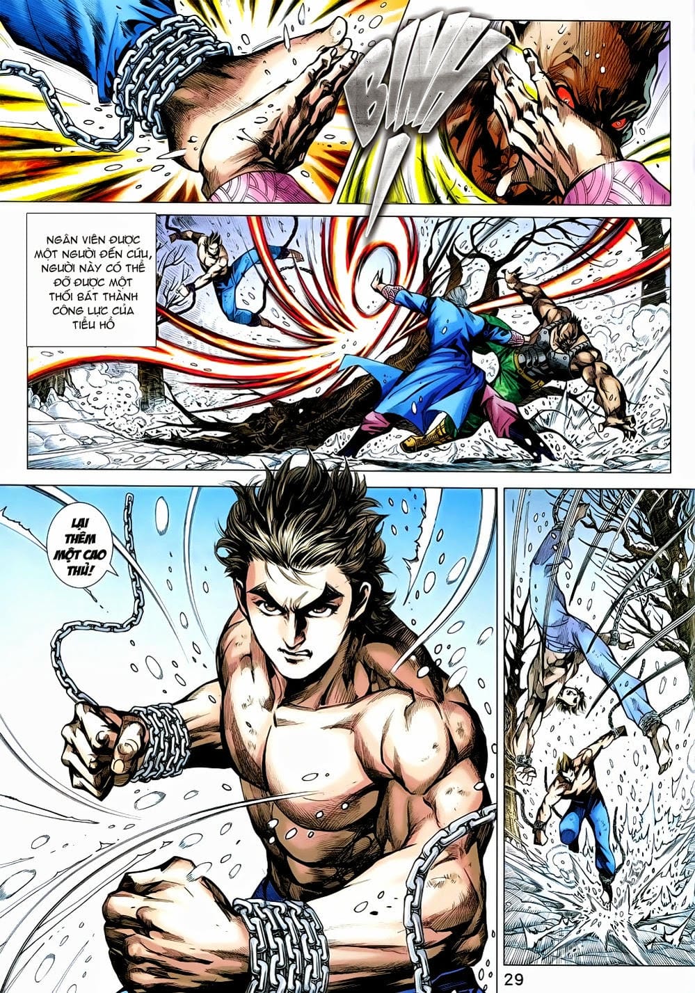 Truyện Tranh Tân Tác Long Hổ Môn trang 4