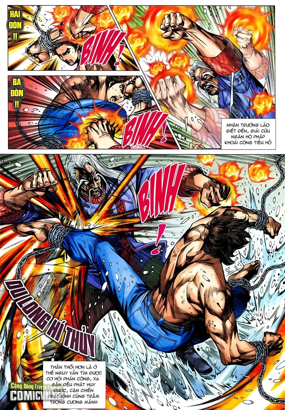 Truyện Tranh Tân Tác Long Hổ Môn trang 4