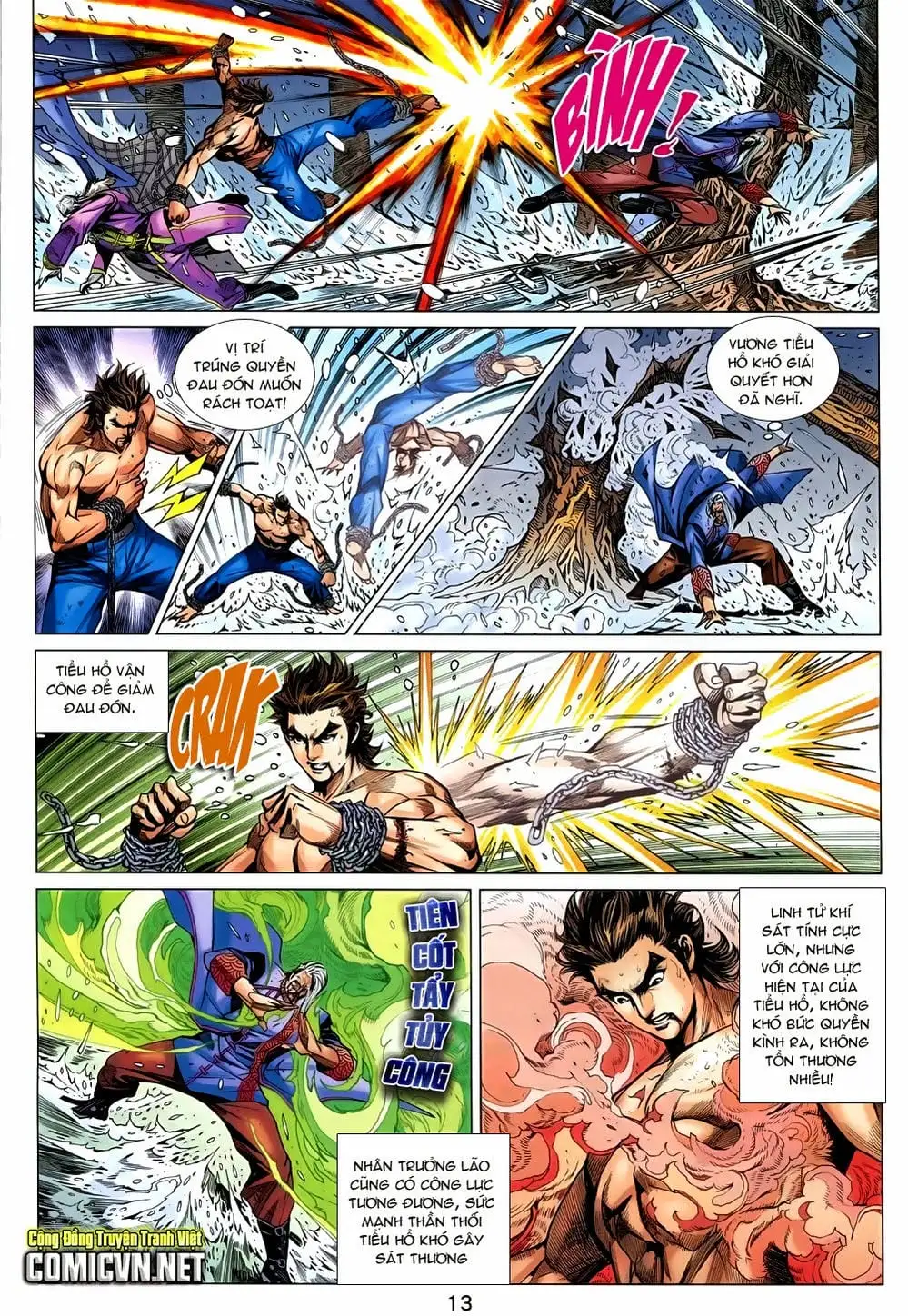 Truyện Tranh Tân Tác Long Hổ Môn trang 4