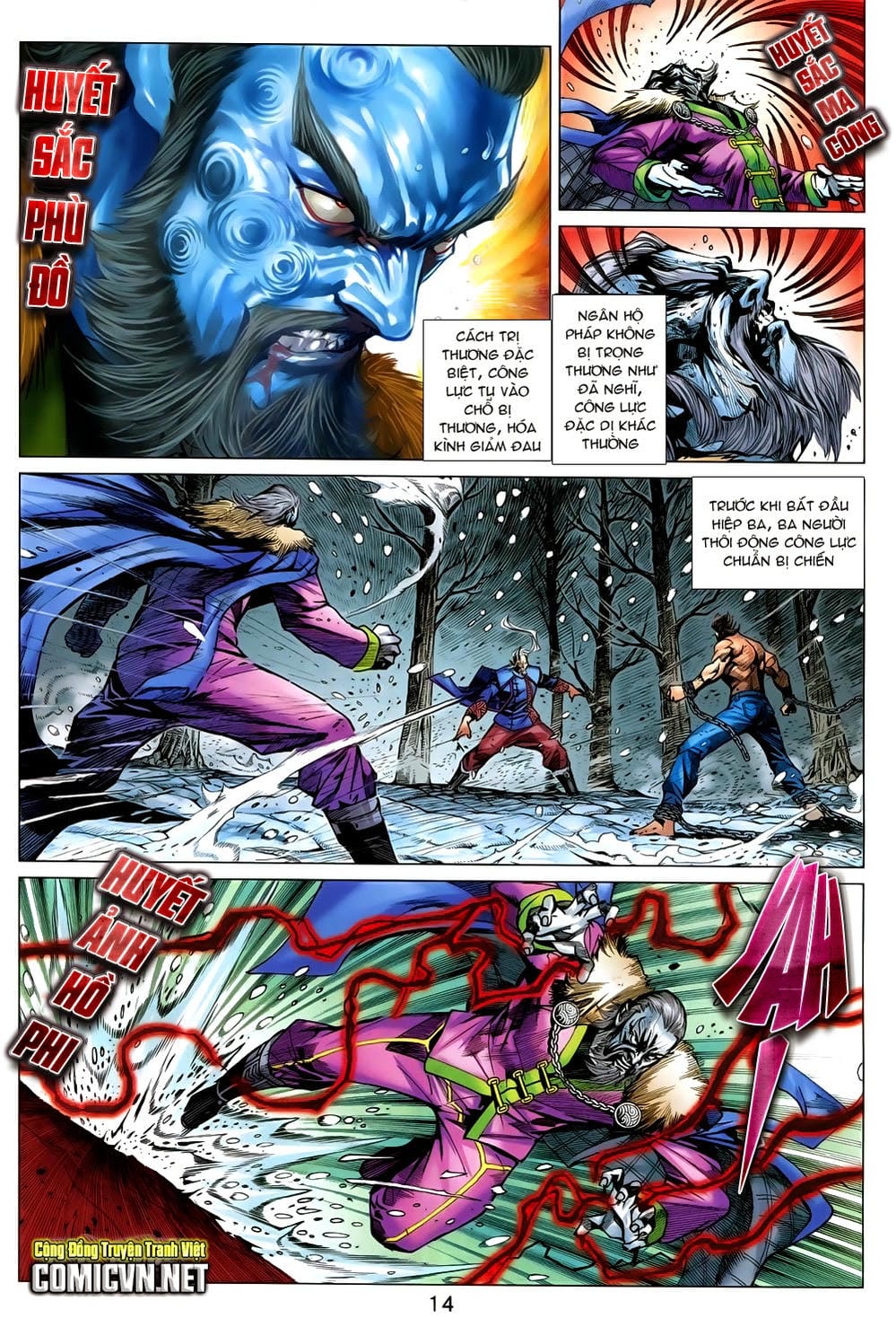 Truyện Tranh Tân Tác Long Hổ Môn trang 4