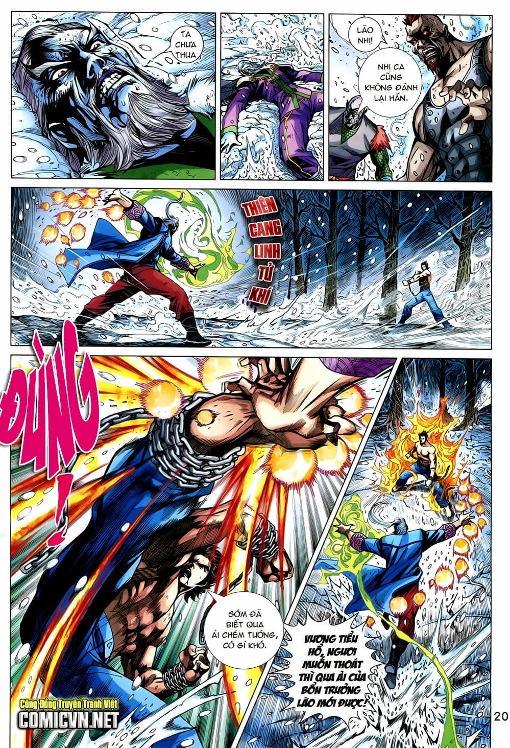 Truyện Tranh Tân Tác Long Hổ Môn trang 4