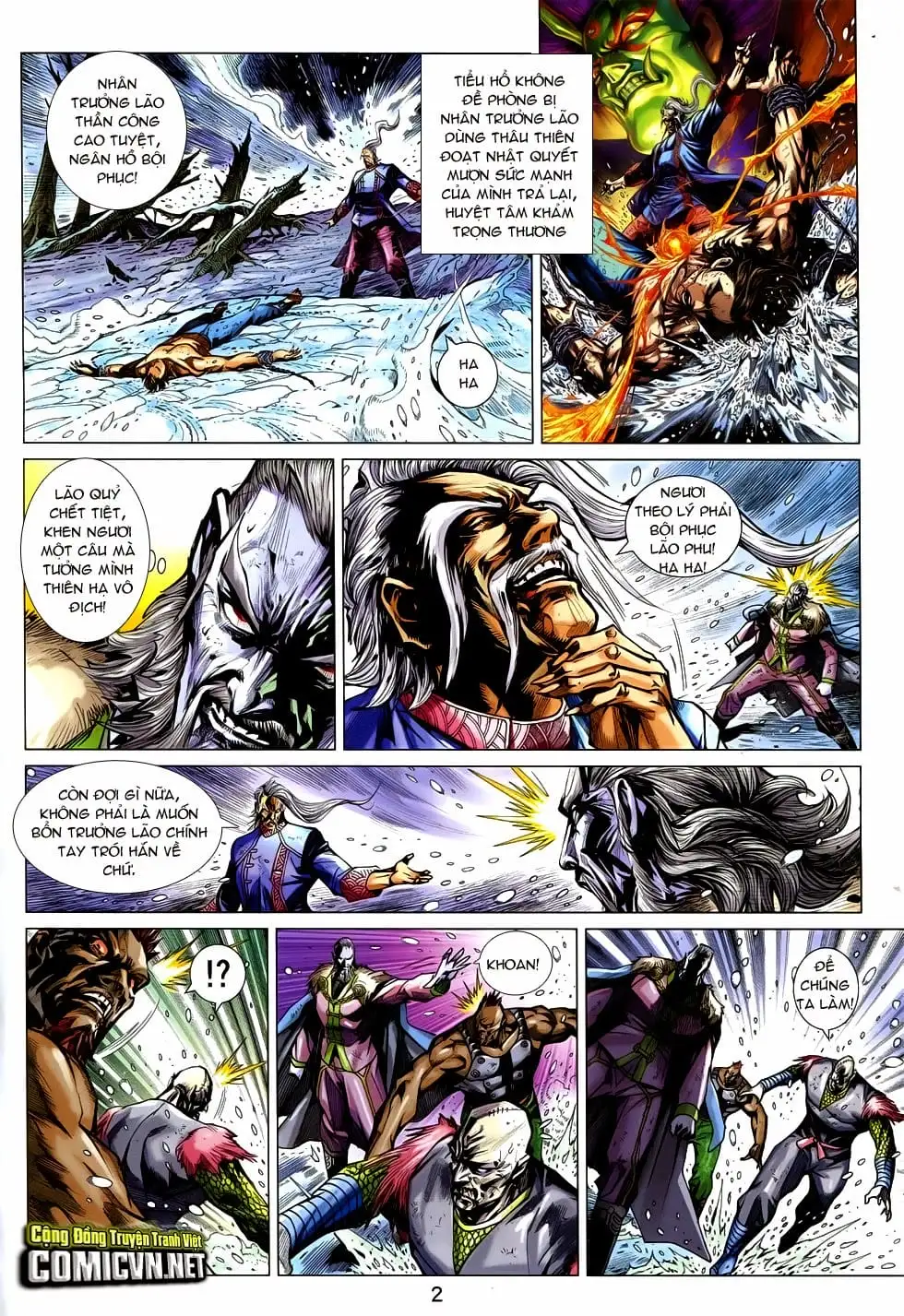 Truyện Tranh Tân Tác Long Hổ Môn trang 4