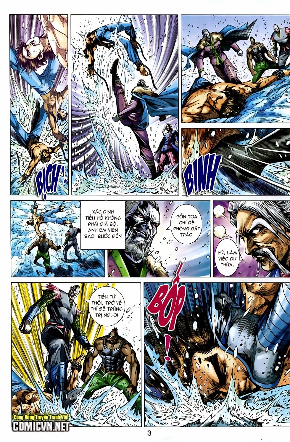 Truyện Tranh Tân Tác Long Hổ Môn trang 4