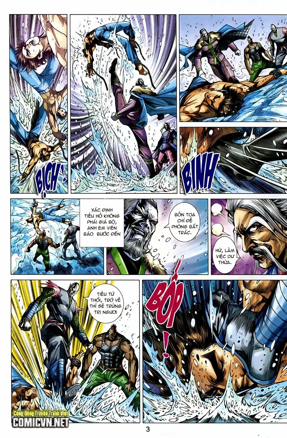 Truyện Tranh Tân Tác Long Hổ Môn trang 4