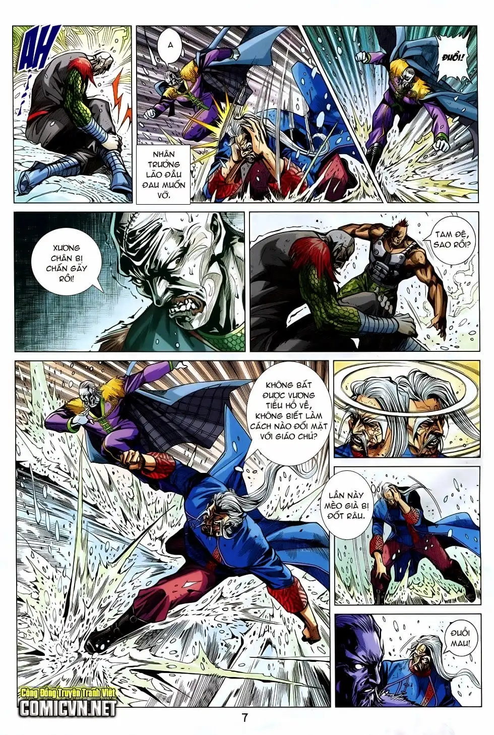 Truyện Tranh Tân Tác Long Hổ Môn trang 4