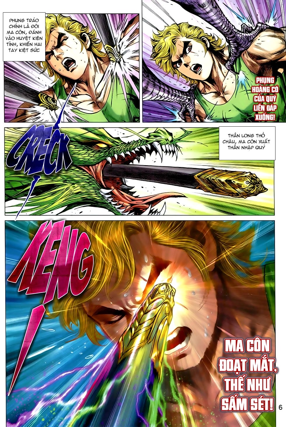 Truyện Tranh Tân Tác Long Hổ Môn trang 4
