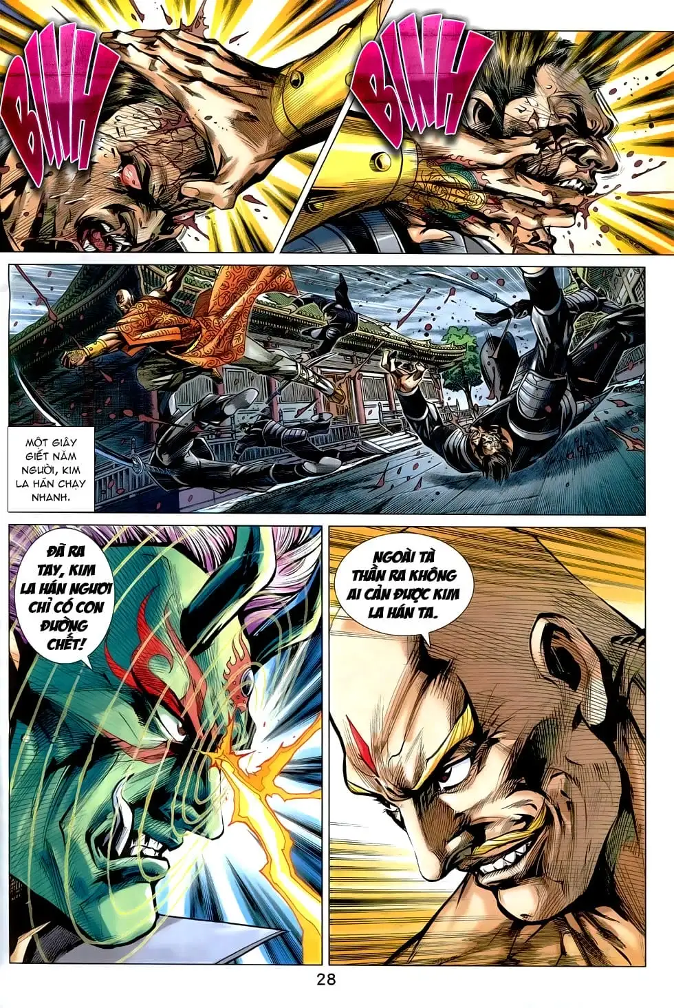 Truyện Tranh Tân Tác Long Hổ Môn trang 4