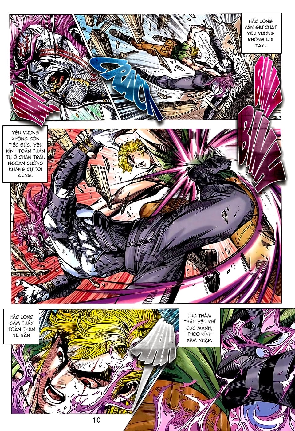 Truyện Tranh Tân Tác Long Hổ Môn trang 4