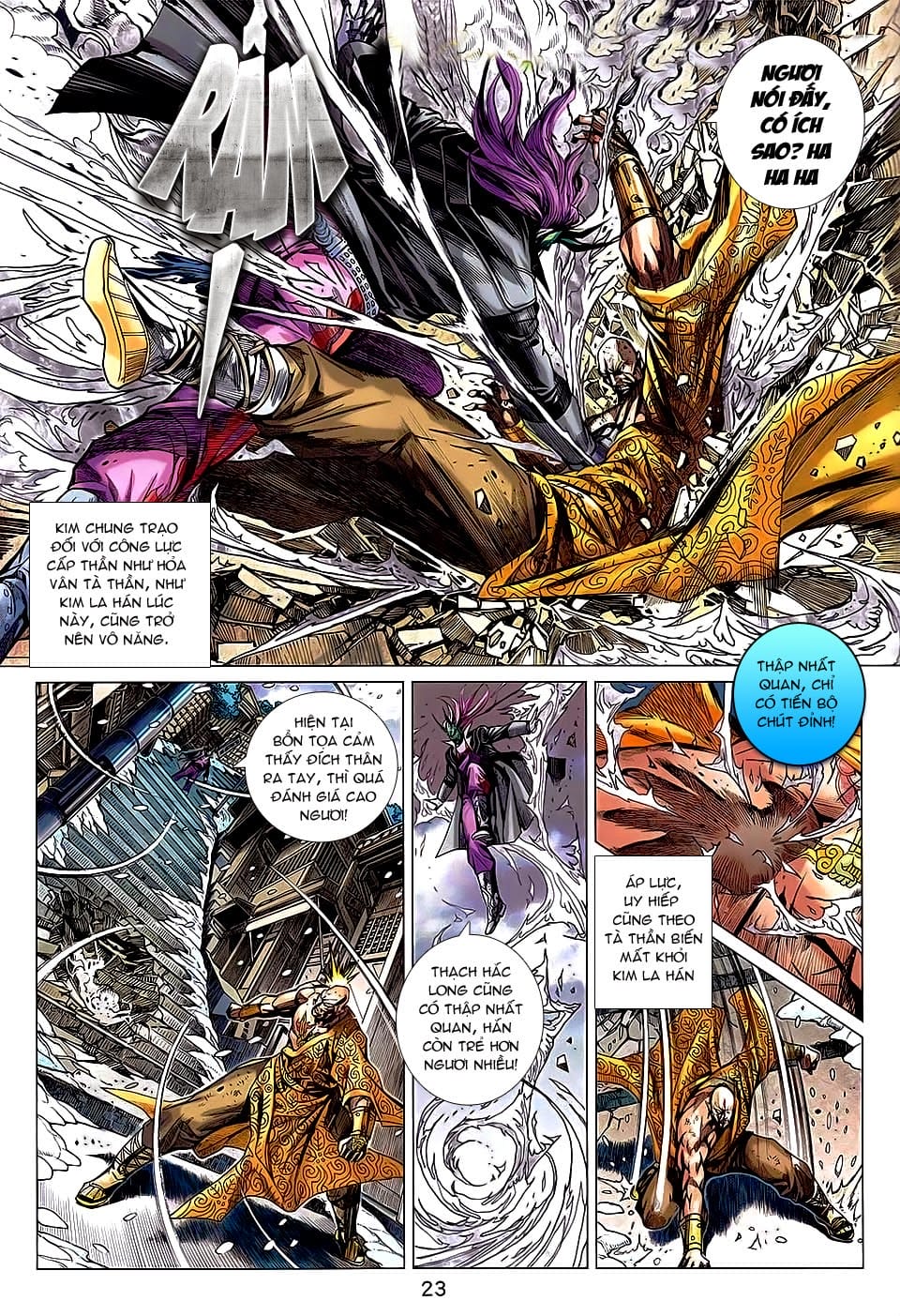 Truyện Tranh Tân Tác Long Hổ Môn trang 4