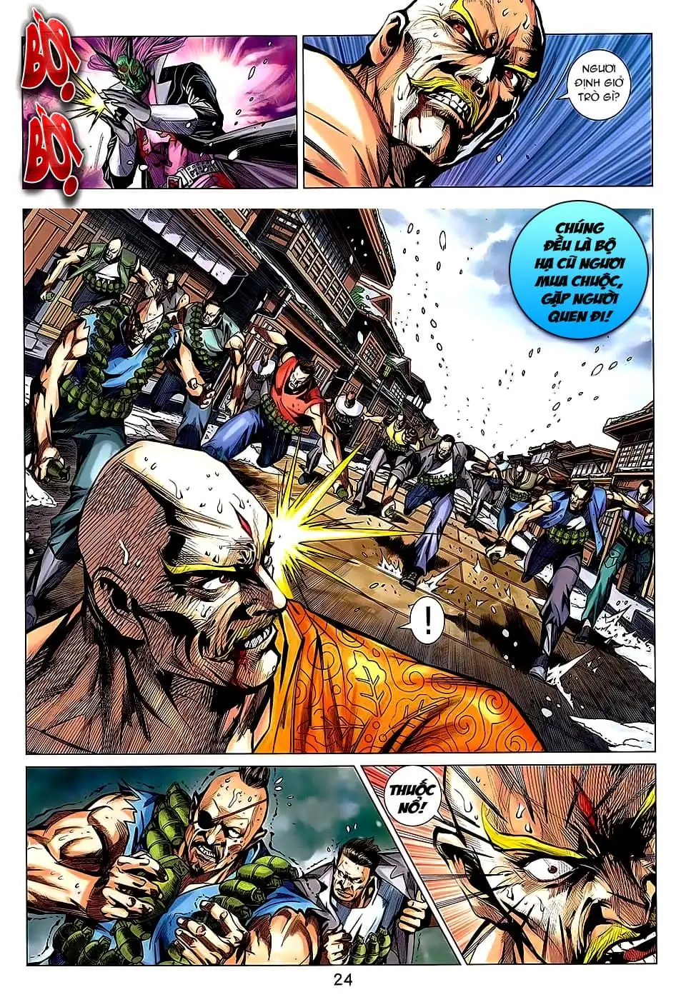 Truyện Tranh Tân Tác Long Hổ Môn trang 4