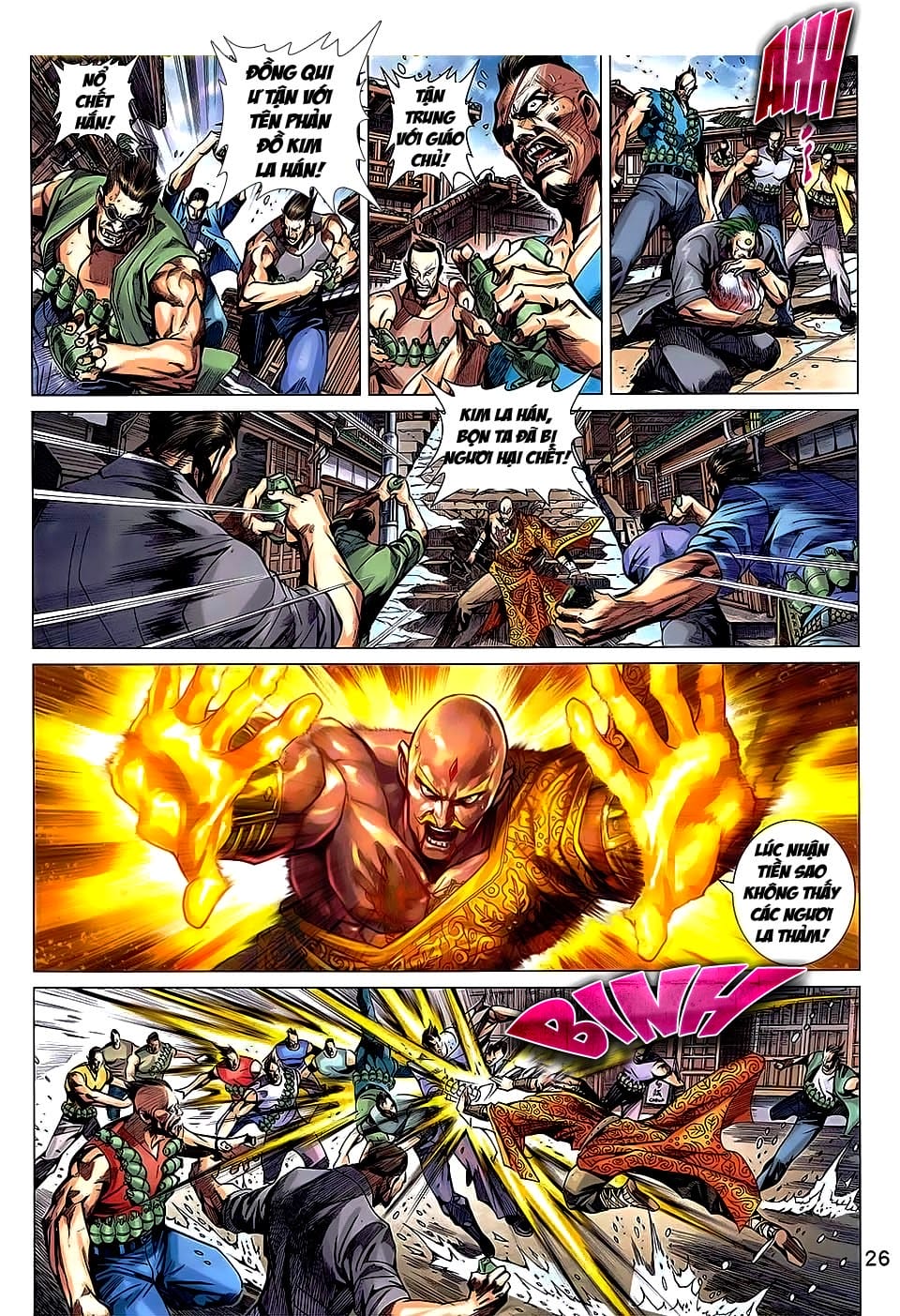 Truyện Tranh Tân Tác Long Hổ Môn trang 4