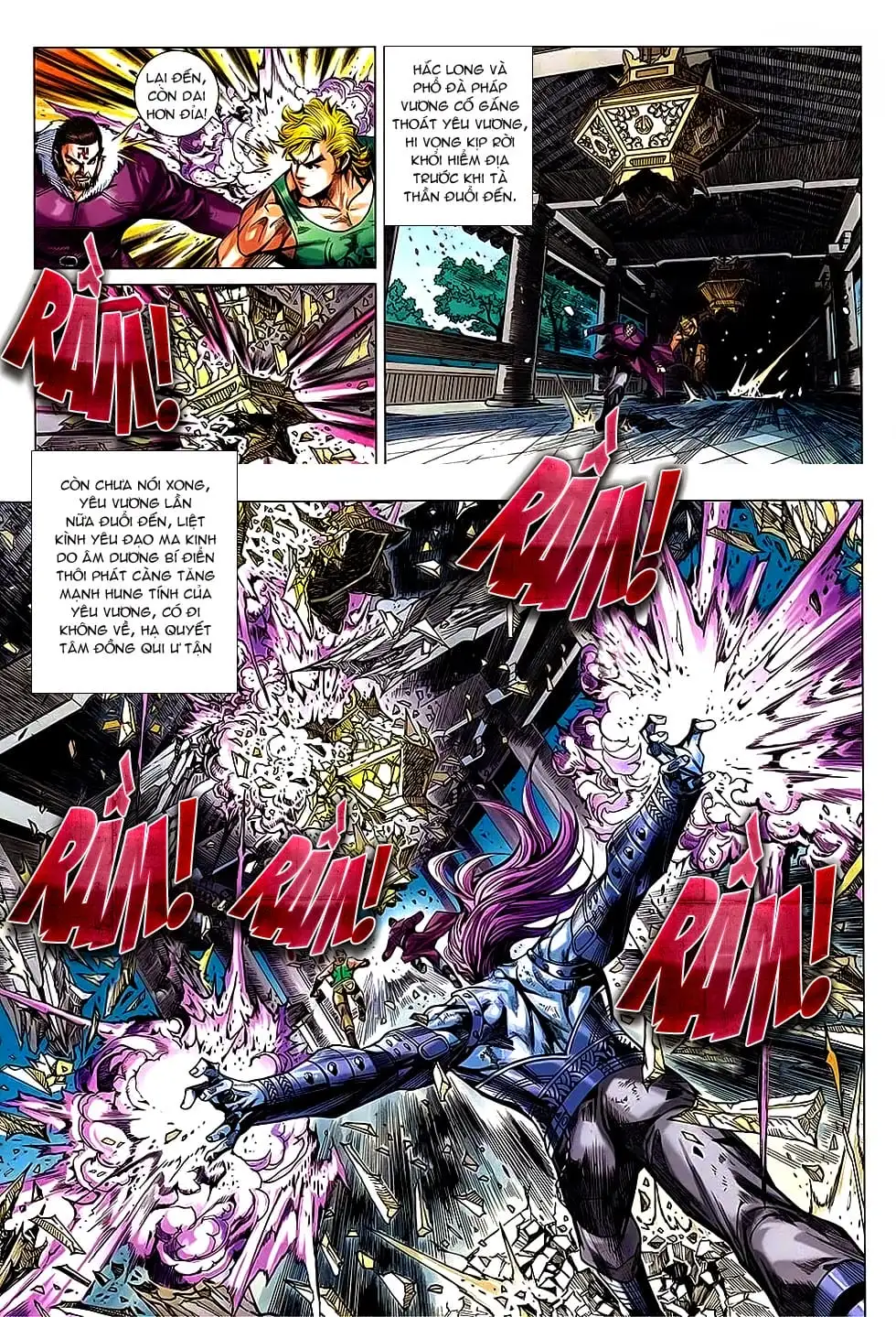 Truyện Tranh Tân Tác Long Hổ Môn trang 4