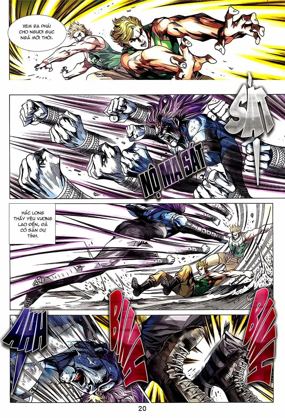 Truyện Tranh Tân Tác Long Hổ Môn trang 4