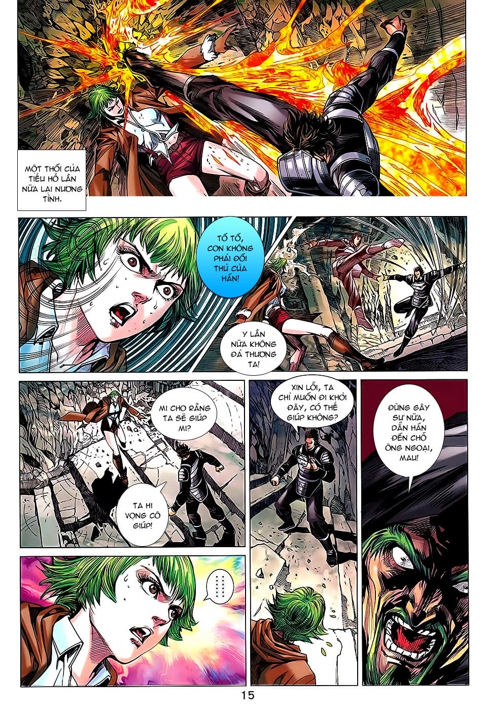 Truyện Tranh Tân Tác Long Hổ Môn trang 4