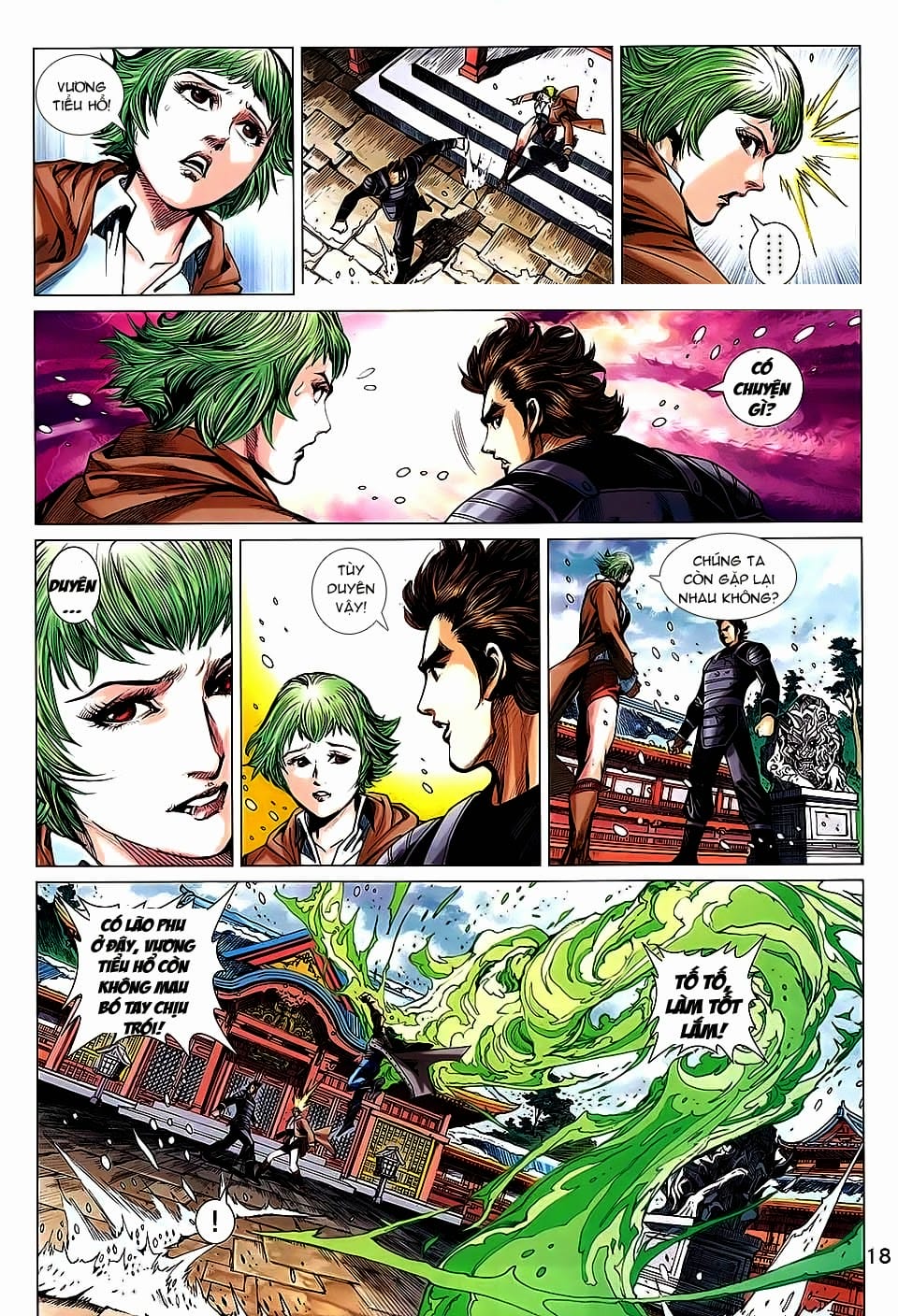 Truyện Tranh Tân Tác Long Hổ Môn trang 4