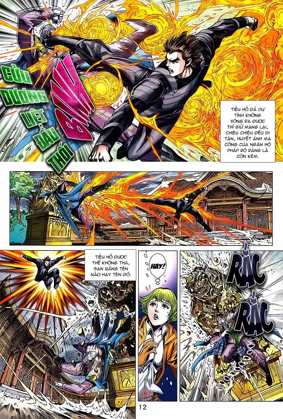 Truyện Tranh Tân Tác Long Hổ Môn trang 4