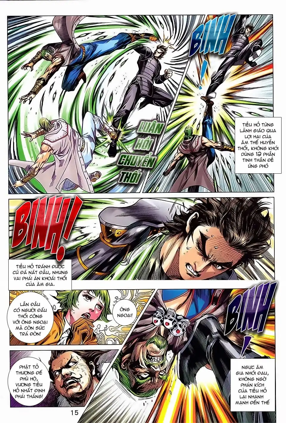 Truyện Tranh Tân Tác Long Hổ Môn trang 4