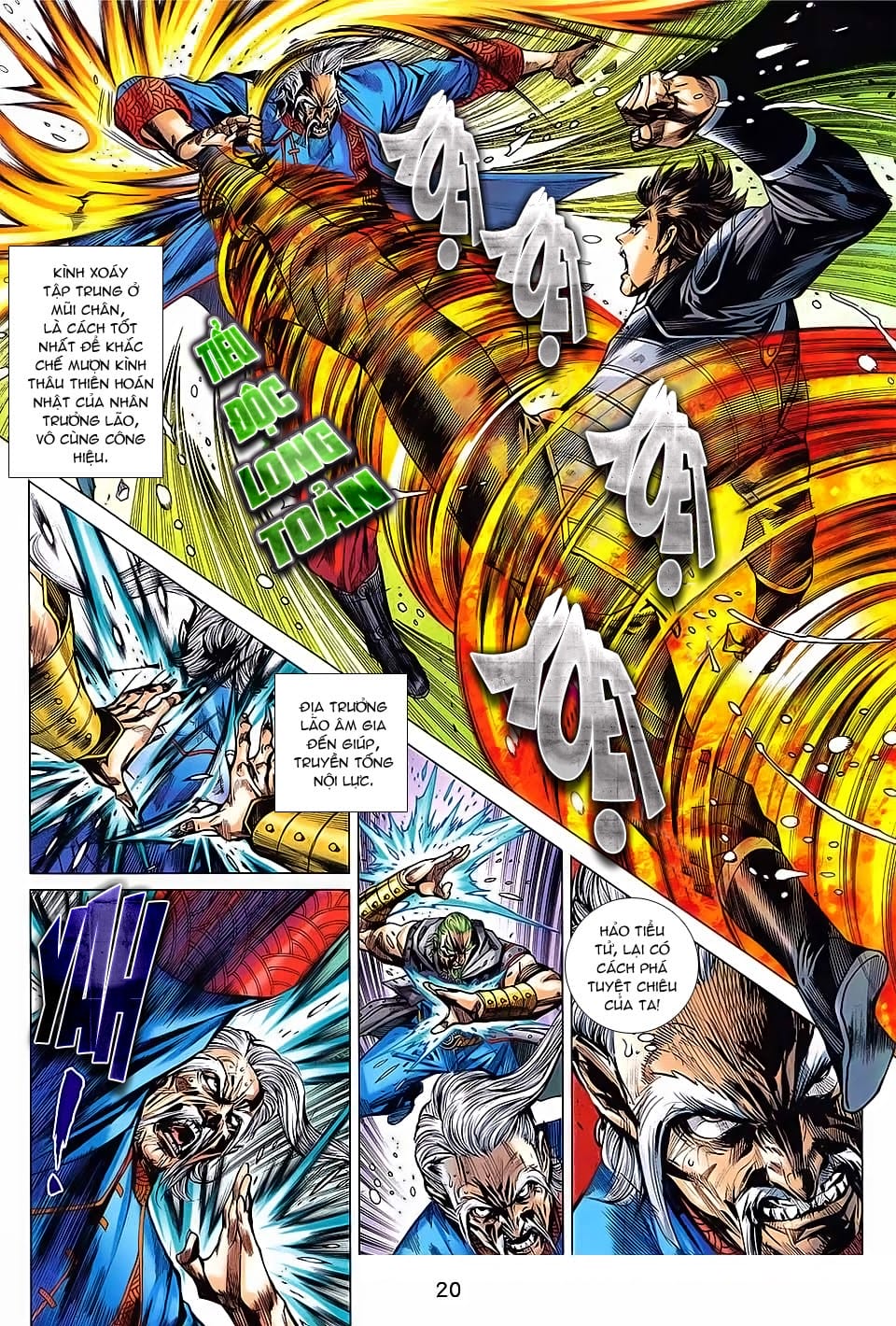 Truyện Tranh Tân Tác Long Hổ Môn trang 4