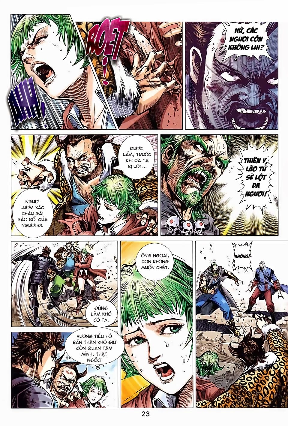 Truyện Tranh Tân Tác Long Hổ Môn trang 4