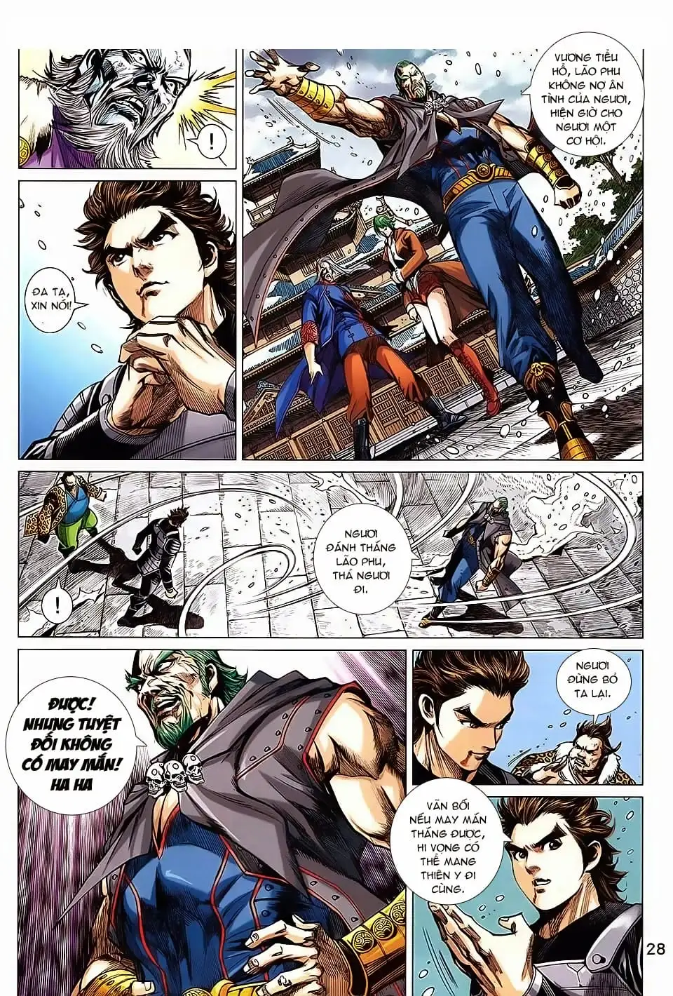 Truyện Tranh Tân Tác Long Hổ Môn trang 4