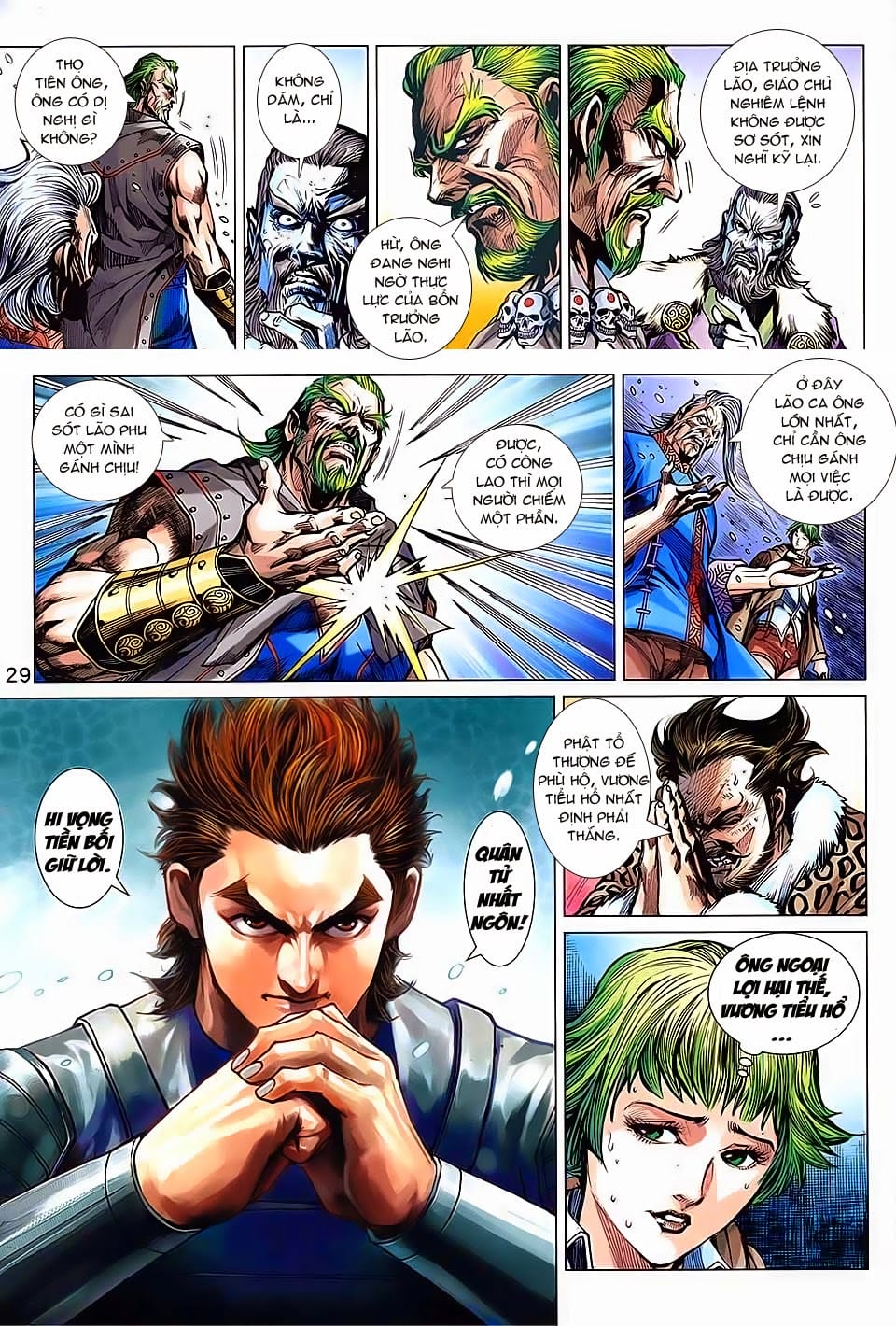 Truyện Tranh Tân Tác Long Hổ Môn trang 4