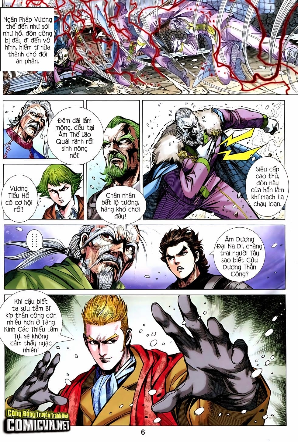 Truyện Tranh Tân Tác Long Hổ Môn trang 4