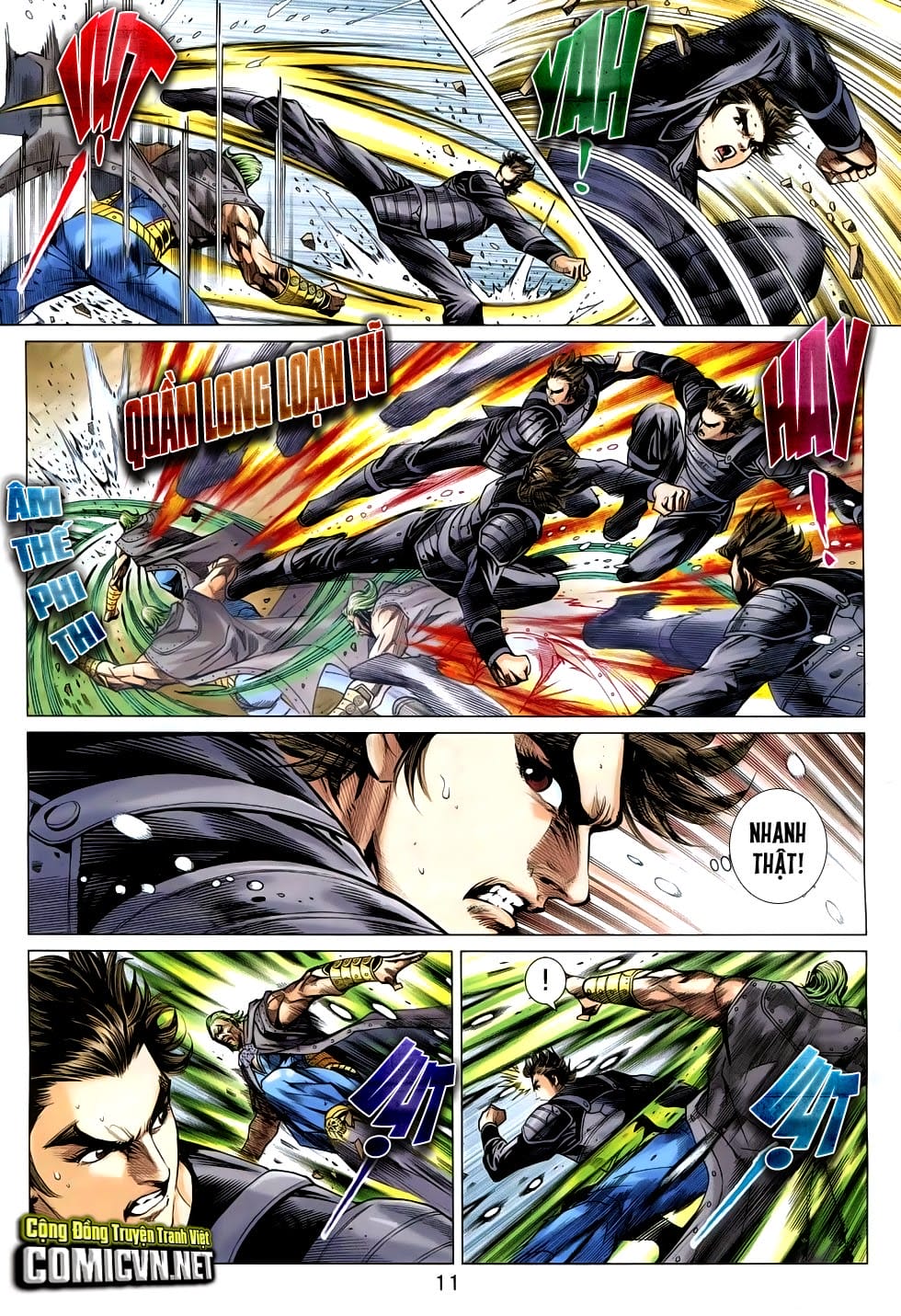 Truyện Tranh Tân Tác Long Hổ Môn trang 4