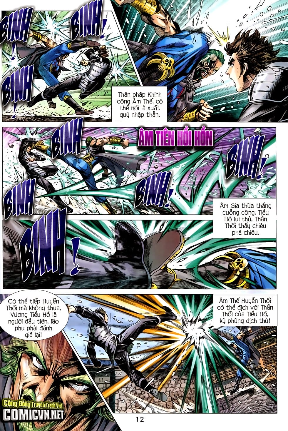 Truyện Tranh Tân Tác Long Hổ Môn trang 4