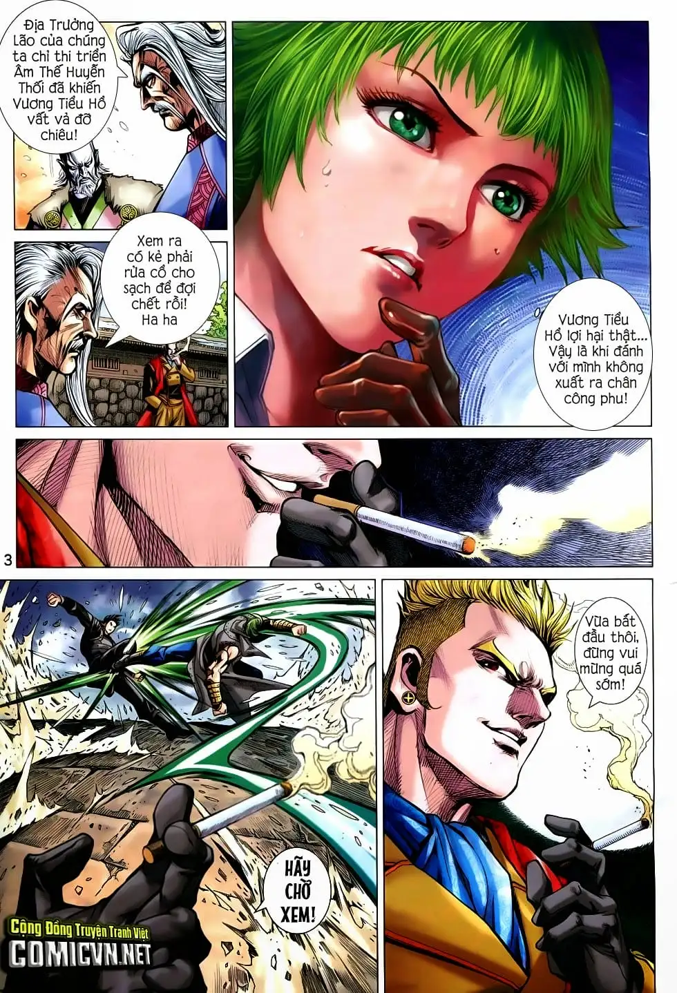 Truyện Tranh Tân Tác Long Hổ Môn trang 4