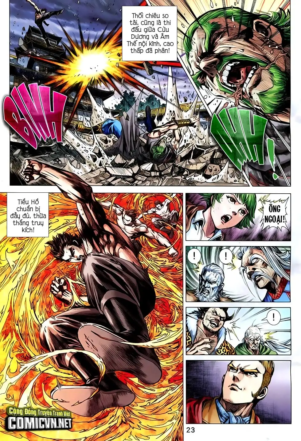 Truyện Tranh Tân Tác Long Hổ Môn trang 4