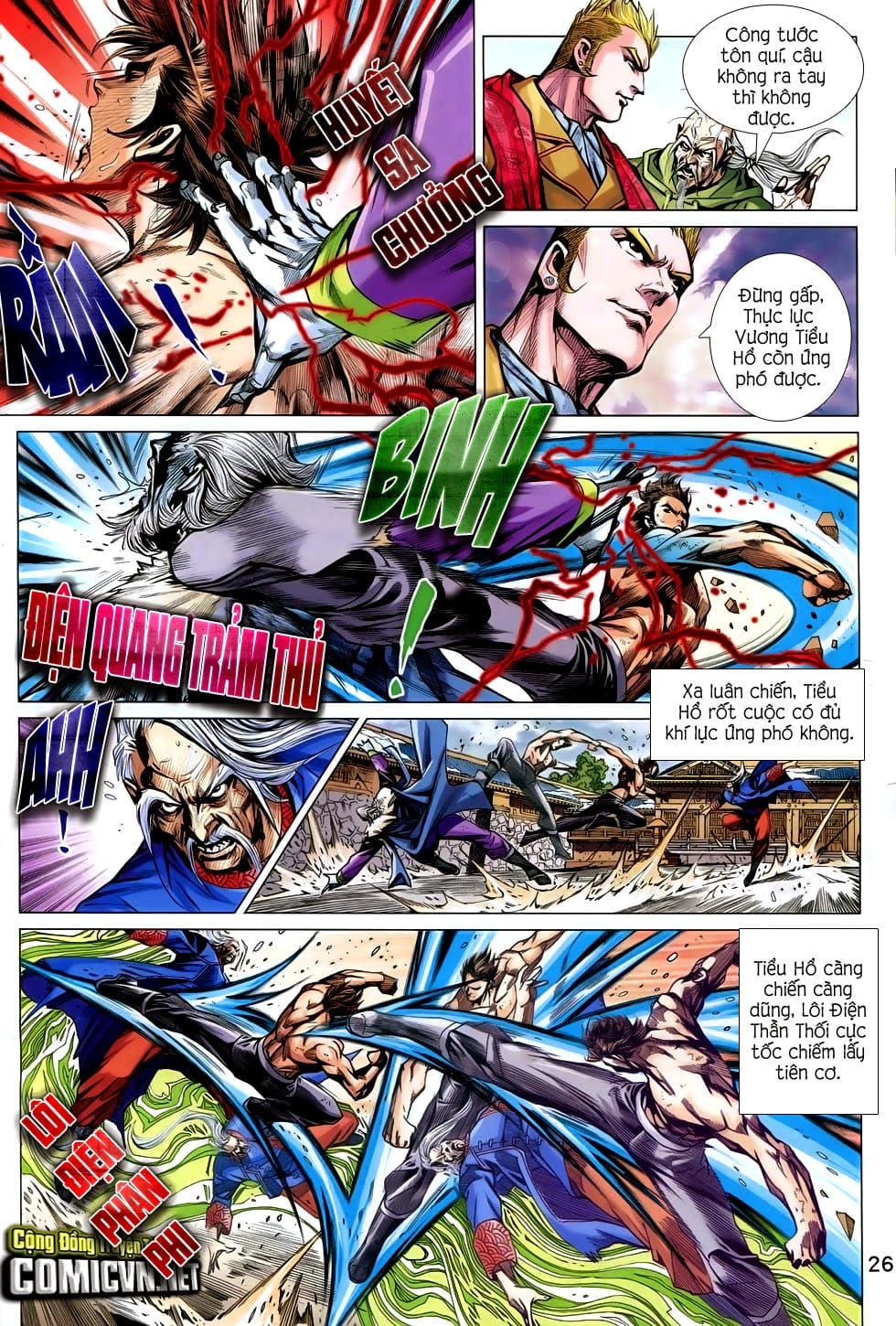 Truyện Tranh Tân Tác Long Hổ Môn trang 4