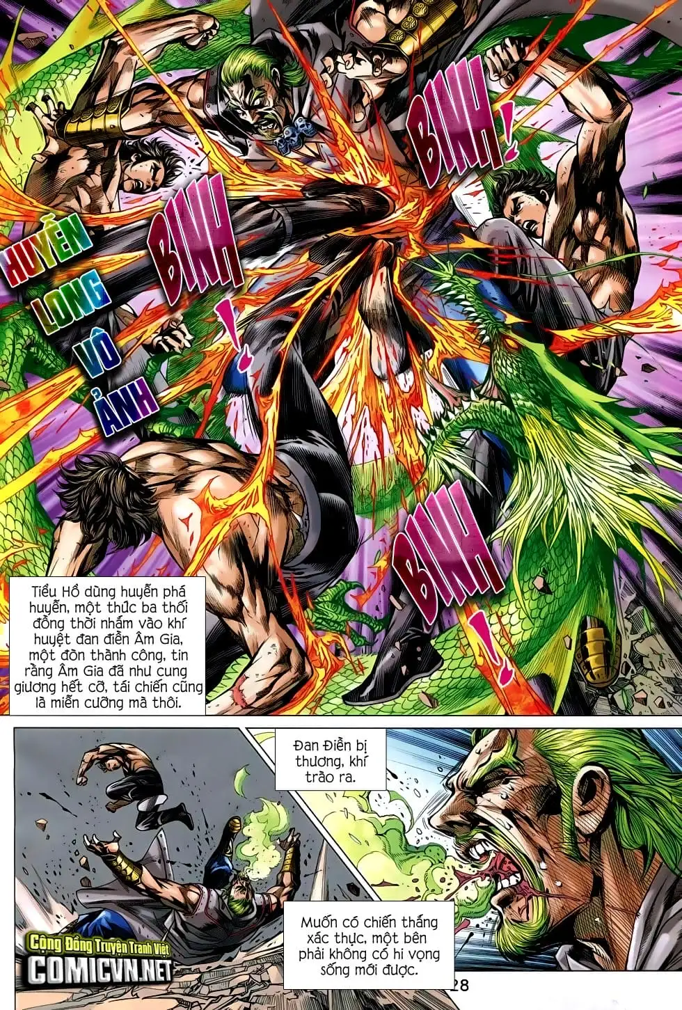Truyện Tranh Tân Tác Long Hổ Môn trang 4