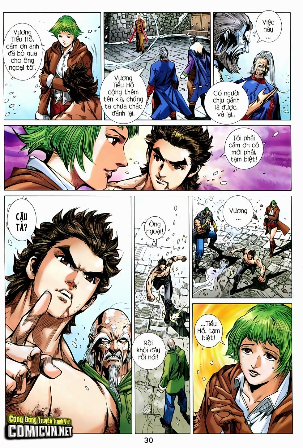 Truyện Tranh Tân Tác Long Hổ Môn trang 4