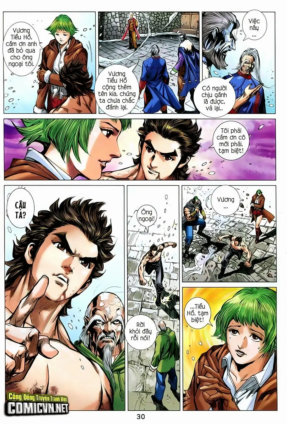 Truyện Tranh Tân Tác Long Hổ Môn trang 4