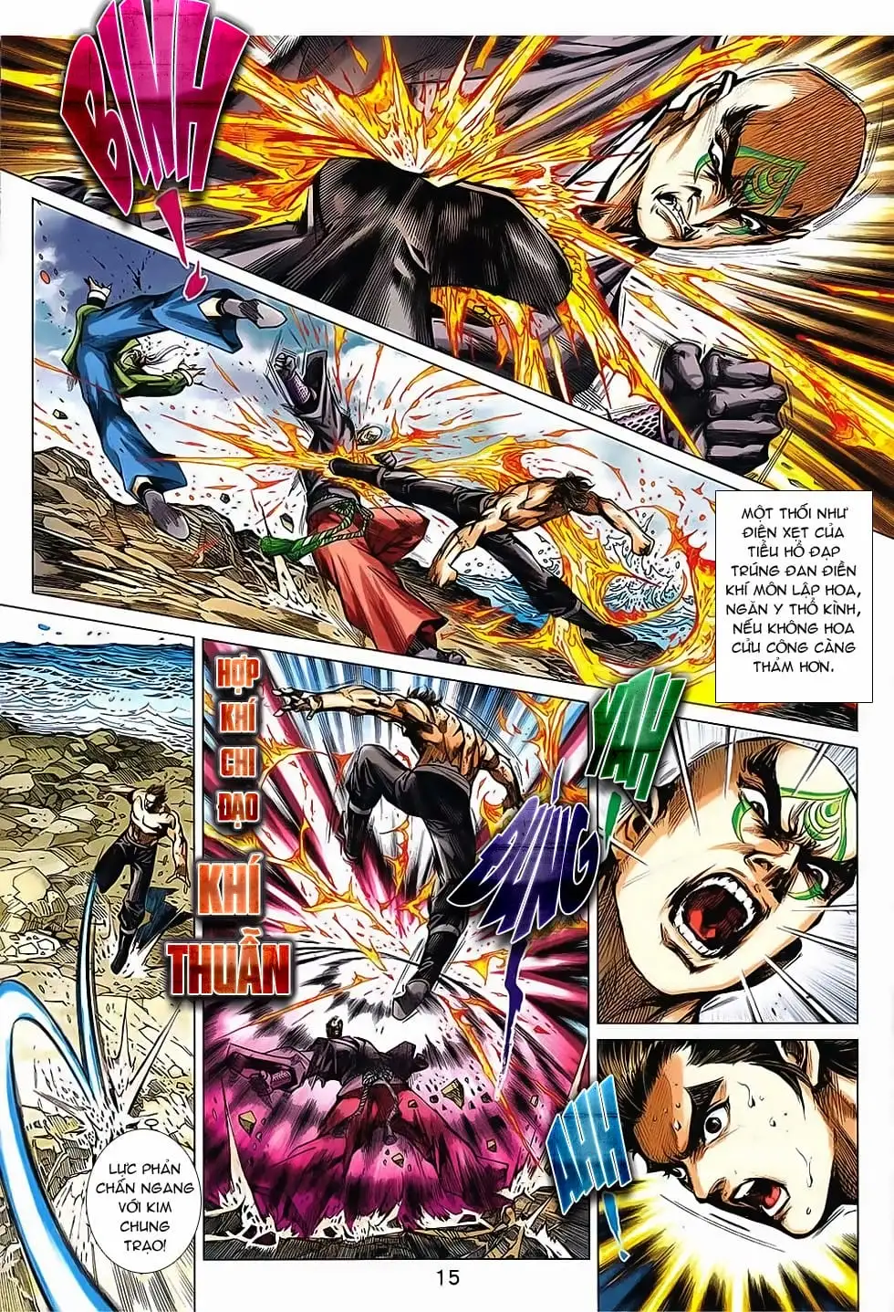 Truyện Tranh Tân Tác Long Hổ Môn trang 4