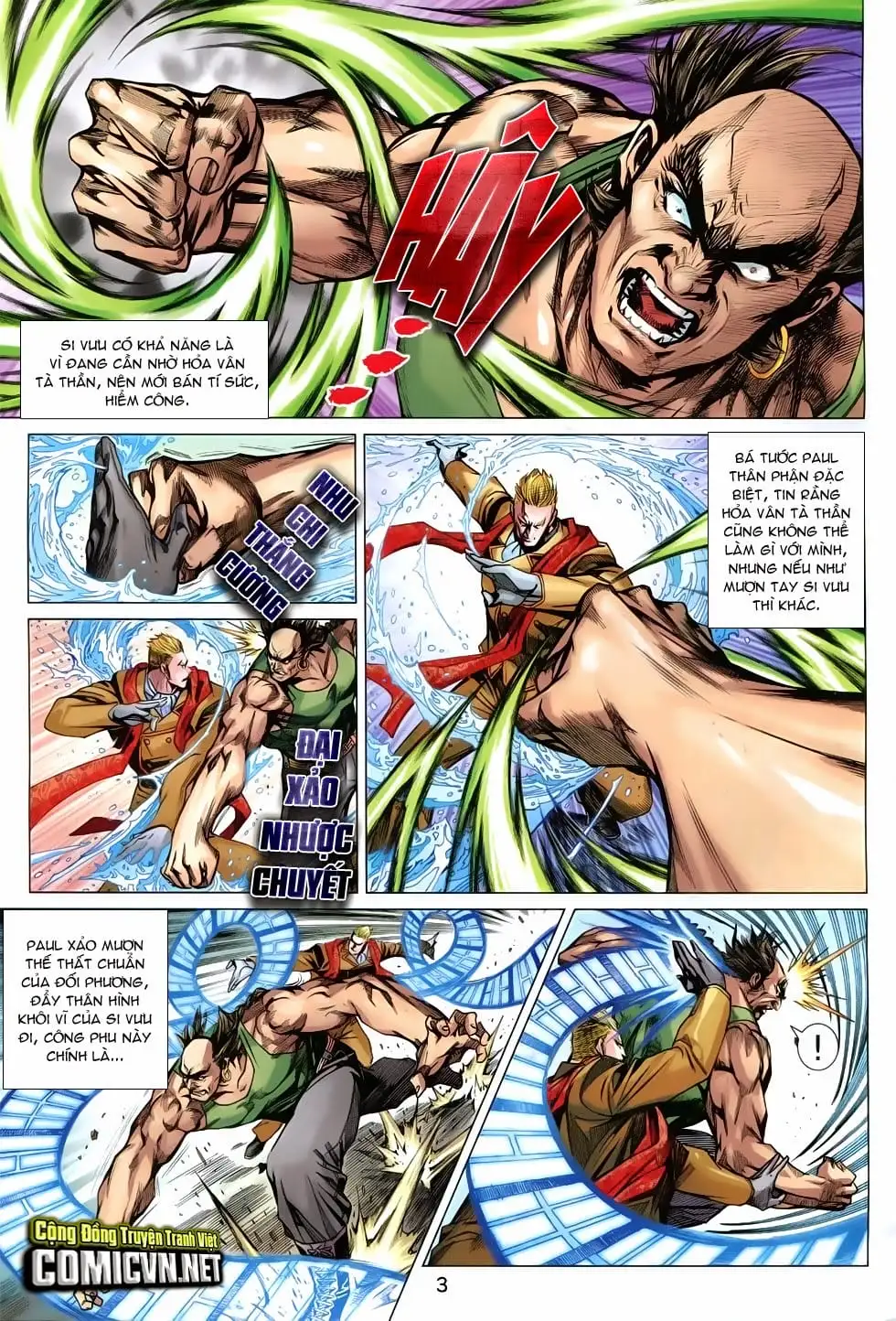 Truyện Tranh Tân Tác Long Hổ Môn trang 4