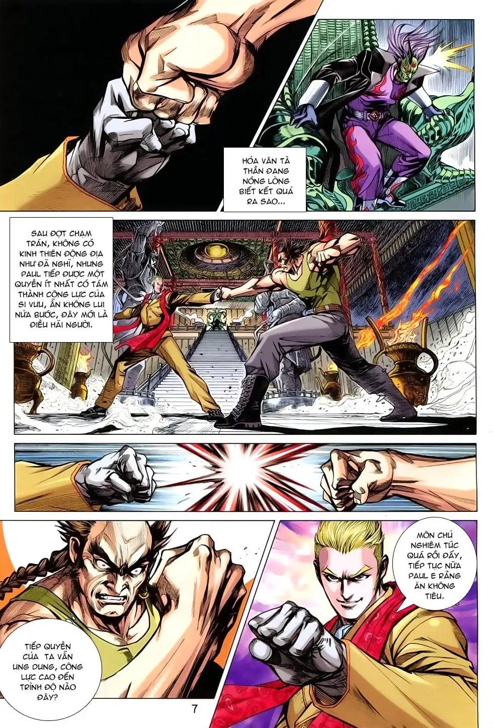 Truyện Tranh Tân Tác Long Hổ Môn trang 4