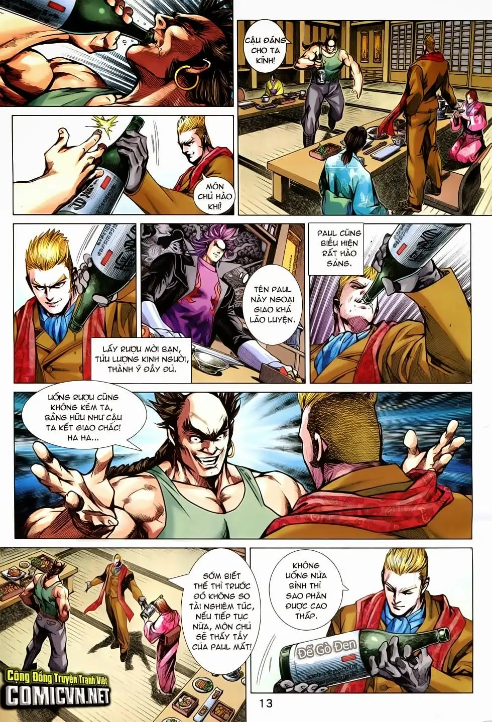 Truyện Tranh Tân Tác Long Hổ Môn trang 4