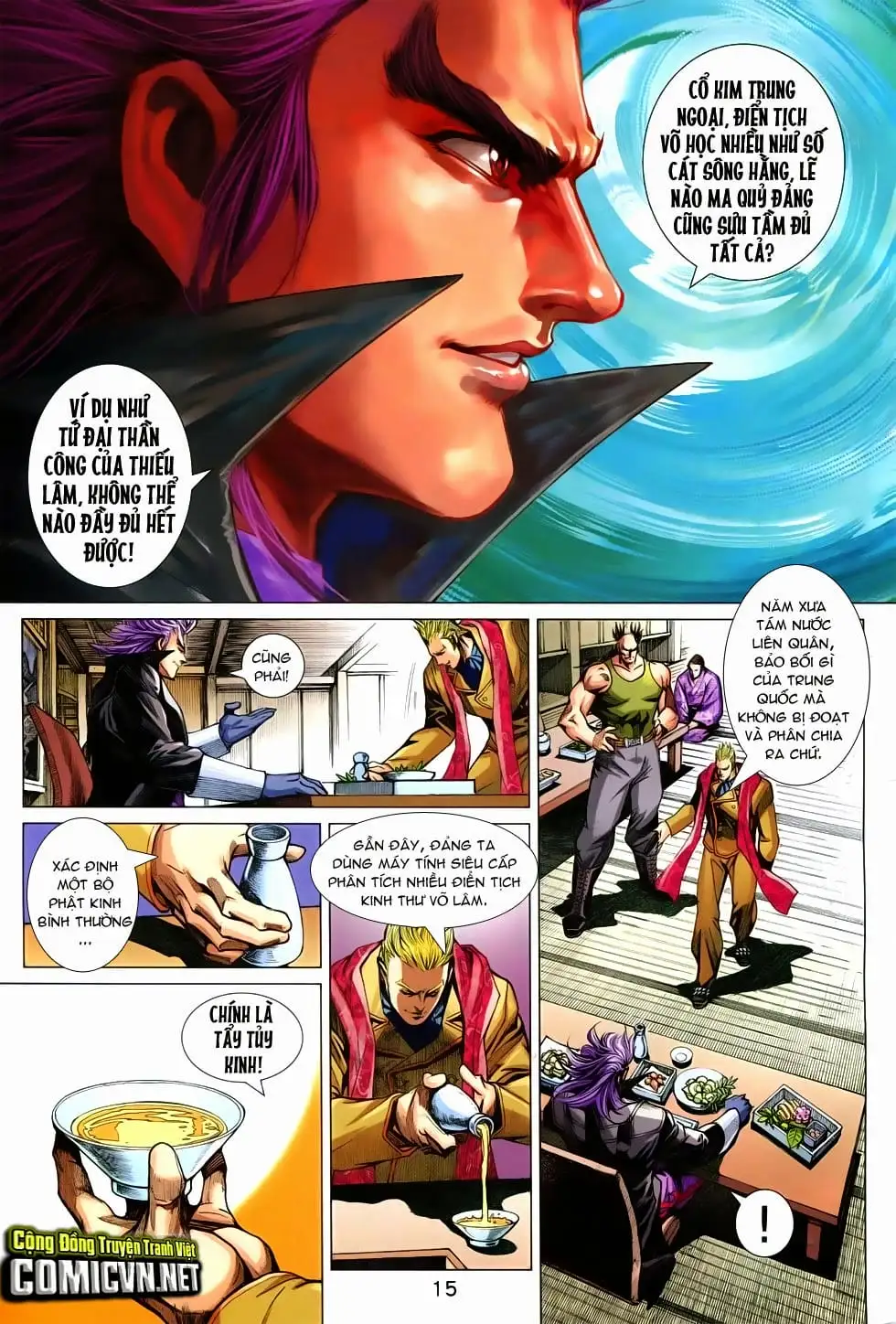 Truyện Tranh Tân Tác Long Hổ Môn trang 4