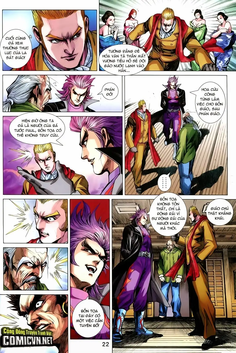 Truyện Tranh Tân Tác Long Hổ Môn trang 4