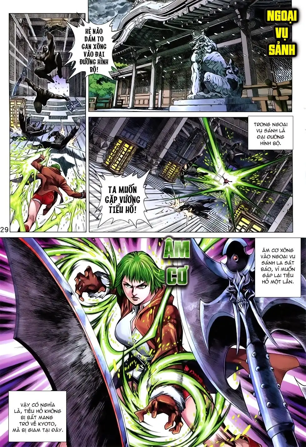 Truyện Tranh Tân Tác Long Hổ Môn trang 4