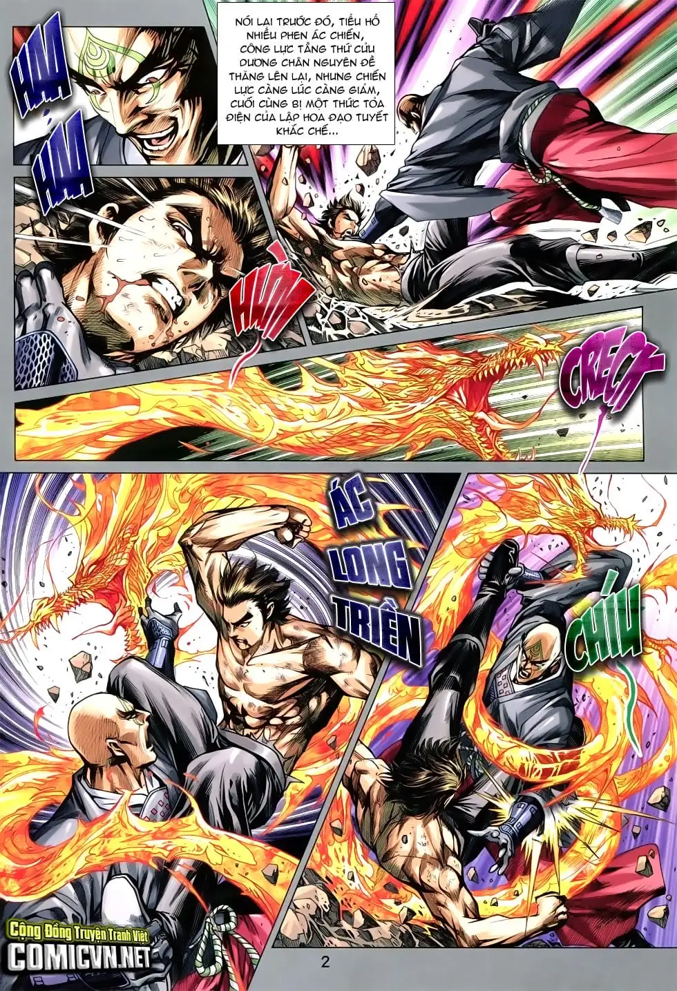 Truyện Tranh Tân Tác Long Hổ Môn trang 4