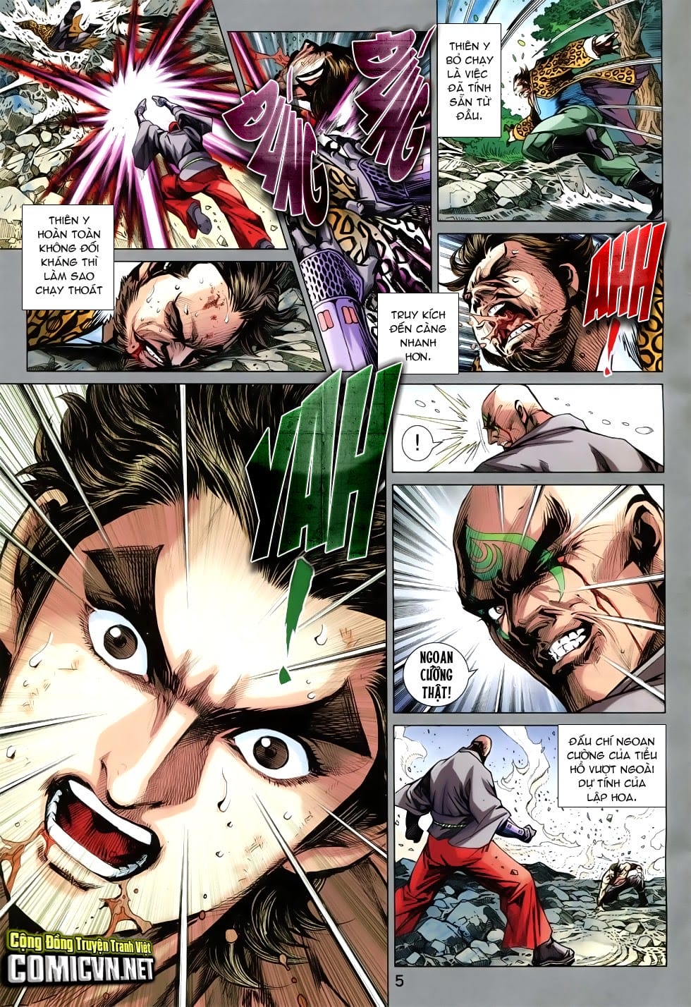 Truyện Tranh Tân Tác Long Hổ Môn trang 4